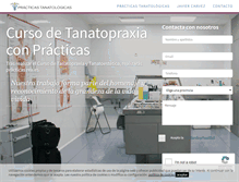 Tablet Screenshot of practicastanatologicas.com